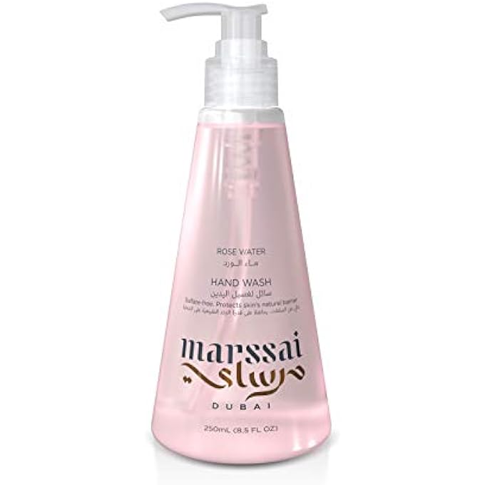 Marssai HAND WASH, ROSE WATER, 250 ML - Image 1